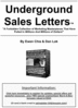 Thumbnail Underground Sales Letters