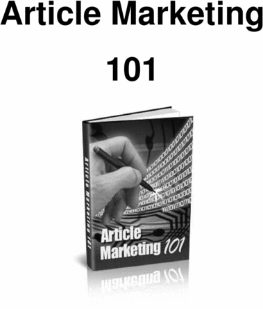 Product picture Article Marketing 101